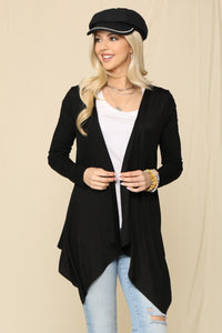 Celeste Open Front Knit Cardigan