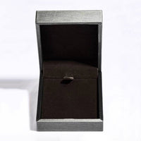 Sterling silver geometric pendant necklace with 18K gold plating, stylish jewelry piece showcasing modern design.