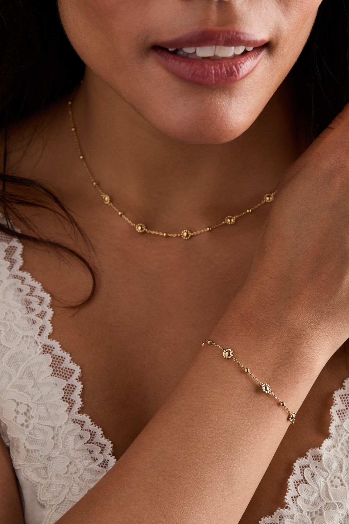 Floret Chain Necklace