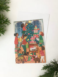 A Christmas Party Lasercut Card