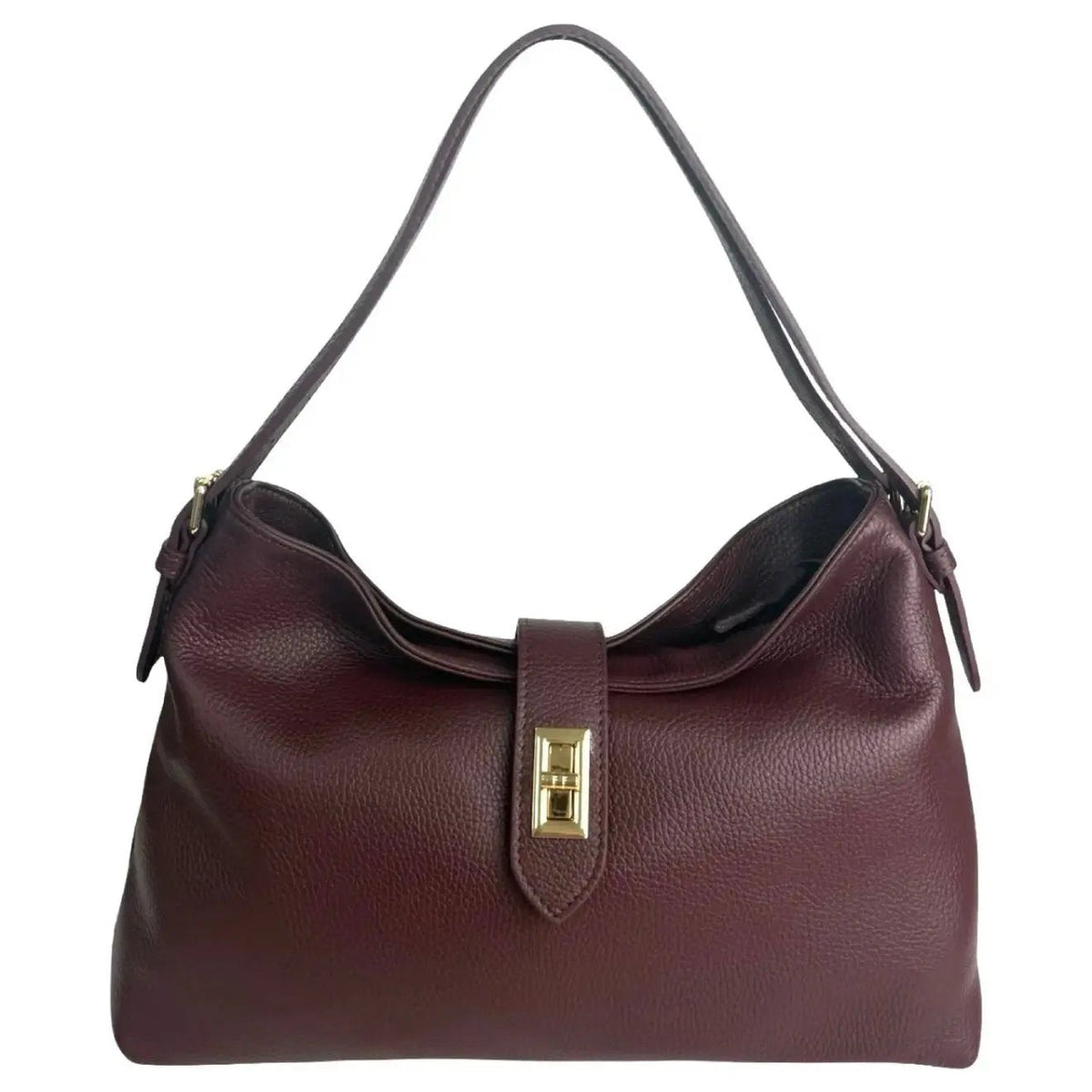 THE CLARA LEATHER SLOUCH BAG