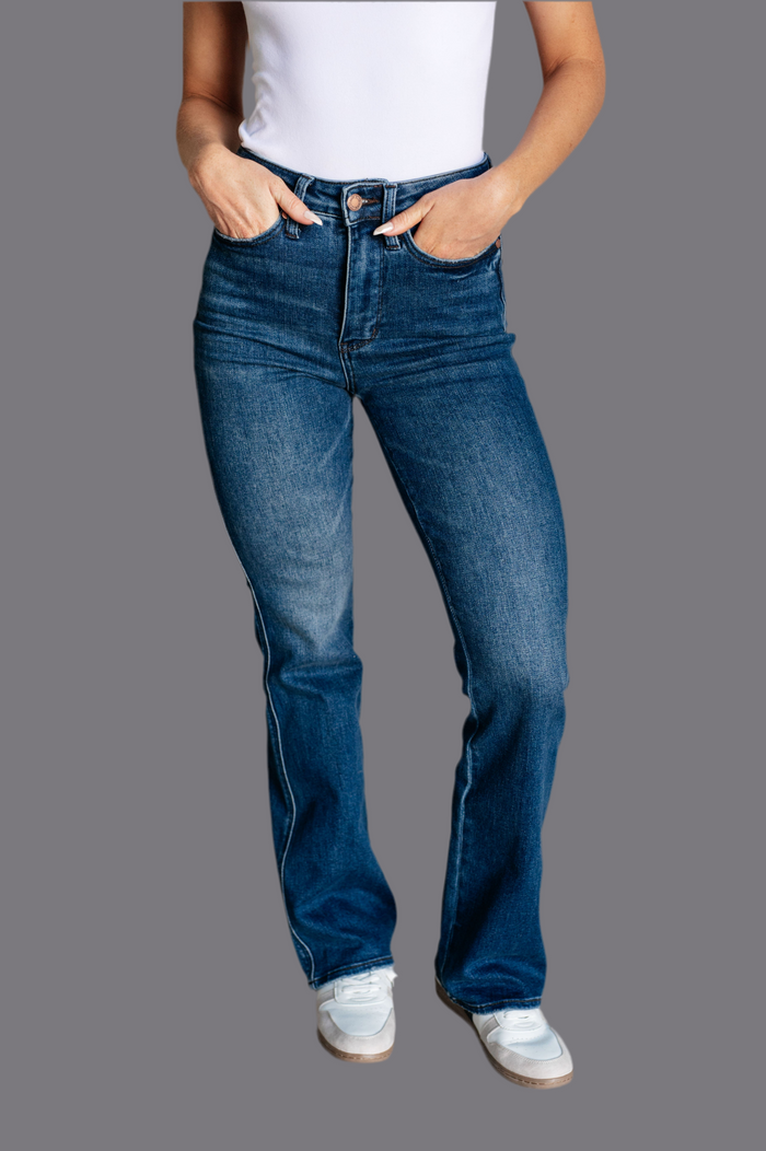 Santana High Rise Control Top Bootcut Jeans