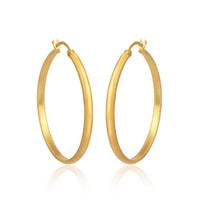 Matte Hoop Earrings