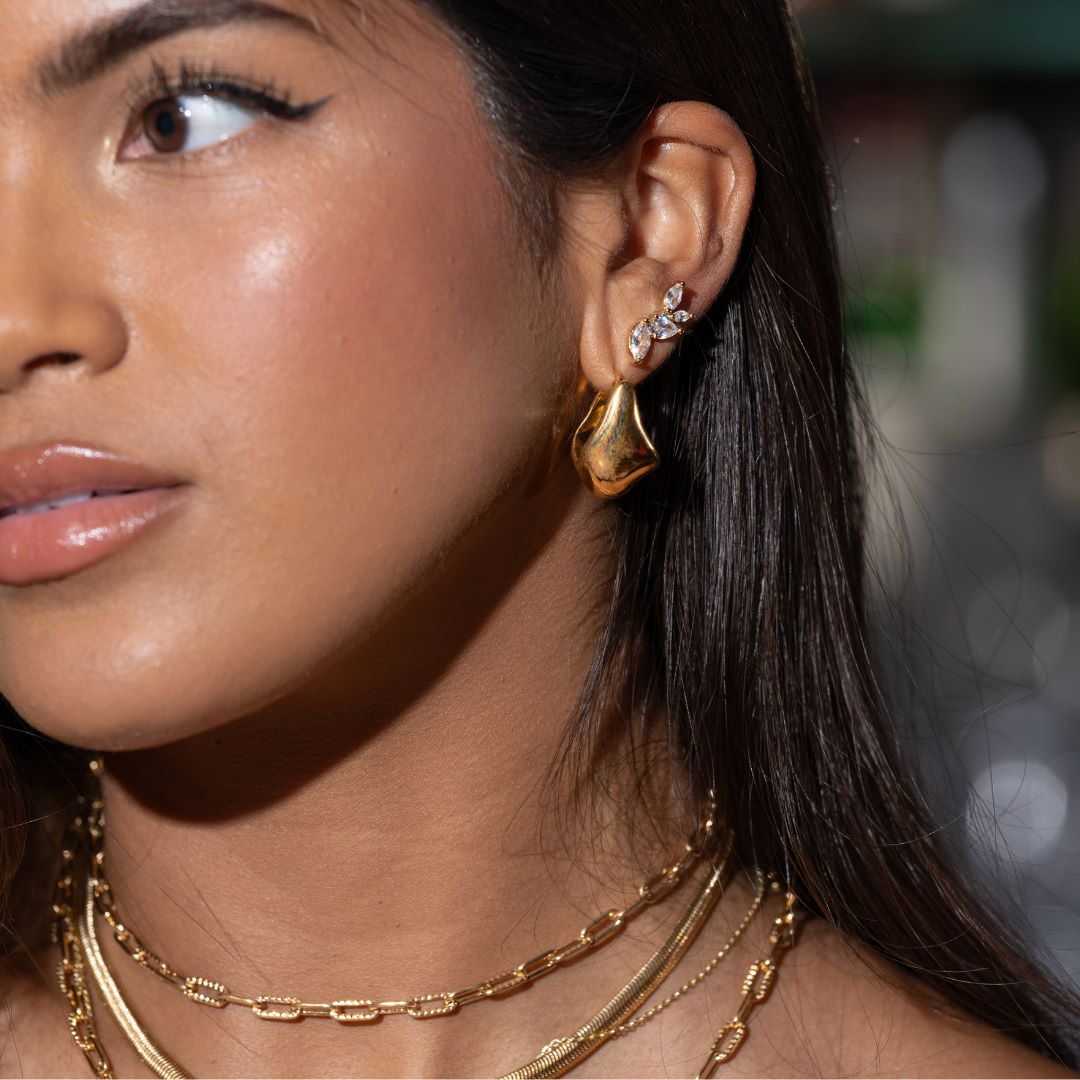 Pendiente de aro Carson