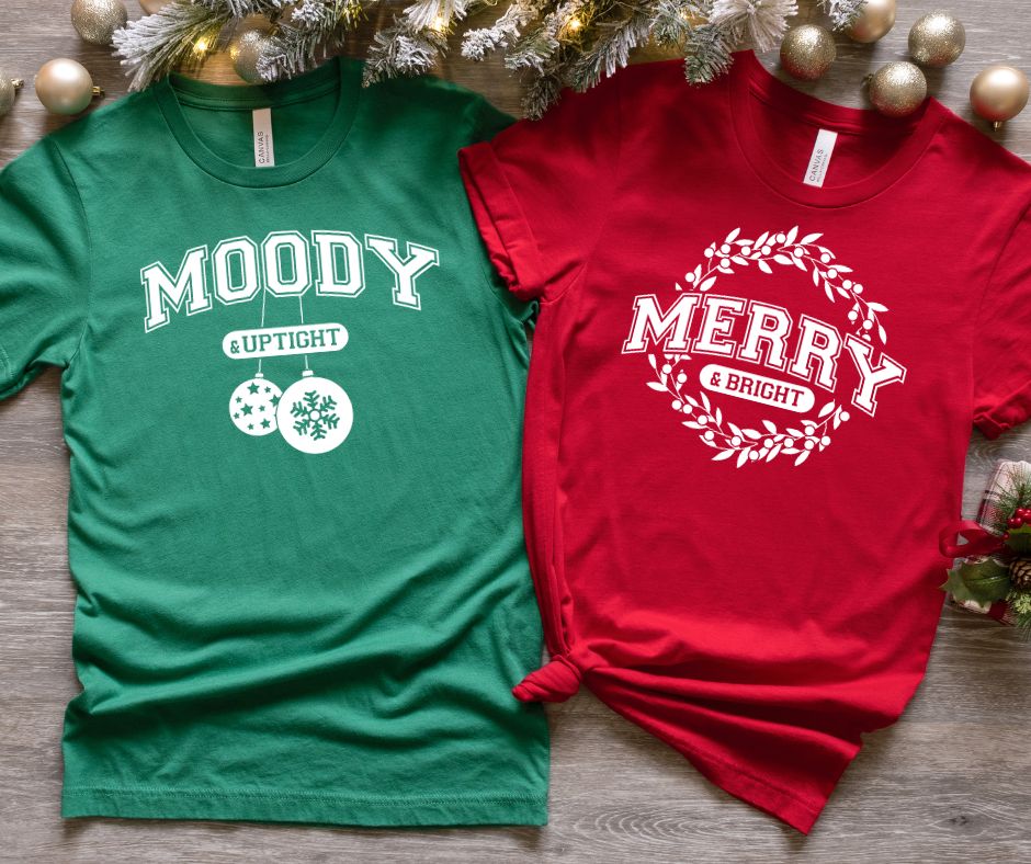 Camiseta gráfica a juego Merry and Moody