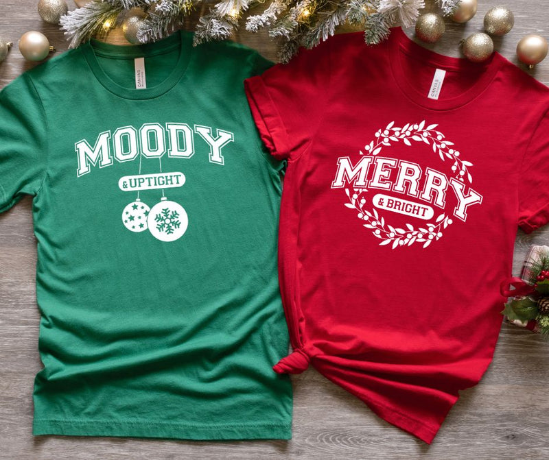 Camiseta gráfica a juego Merry and Moody