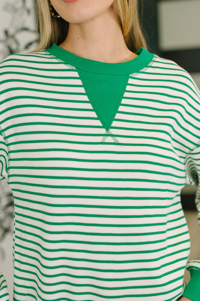 Cutie 101 Drop Shoulder Long Sleeve Top - The GlamBox Jewels Boutique