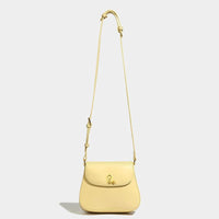 Luxury Retro Saddle Bag | Genuine Leather Brown Handbag