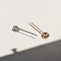 Knot-shaped Hair Stick | Silver