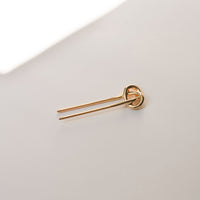 Knot-shaped Hair Stick | Gold