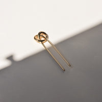 Knot-shaped Hair Stick | Gold