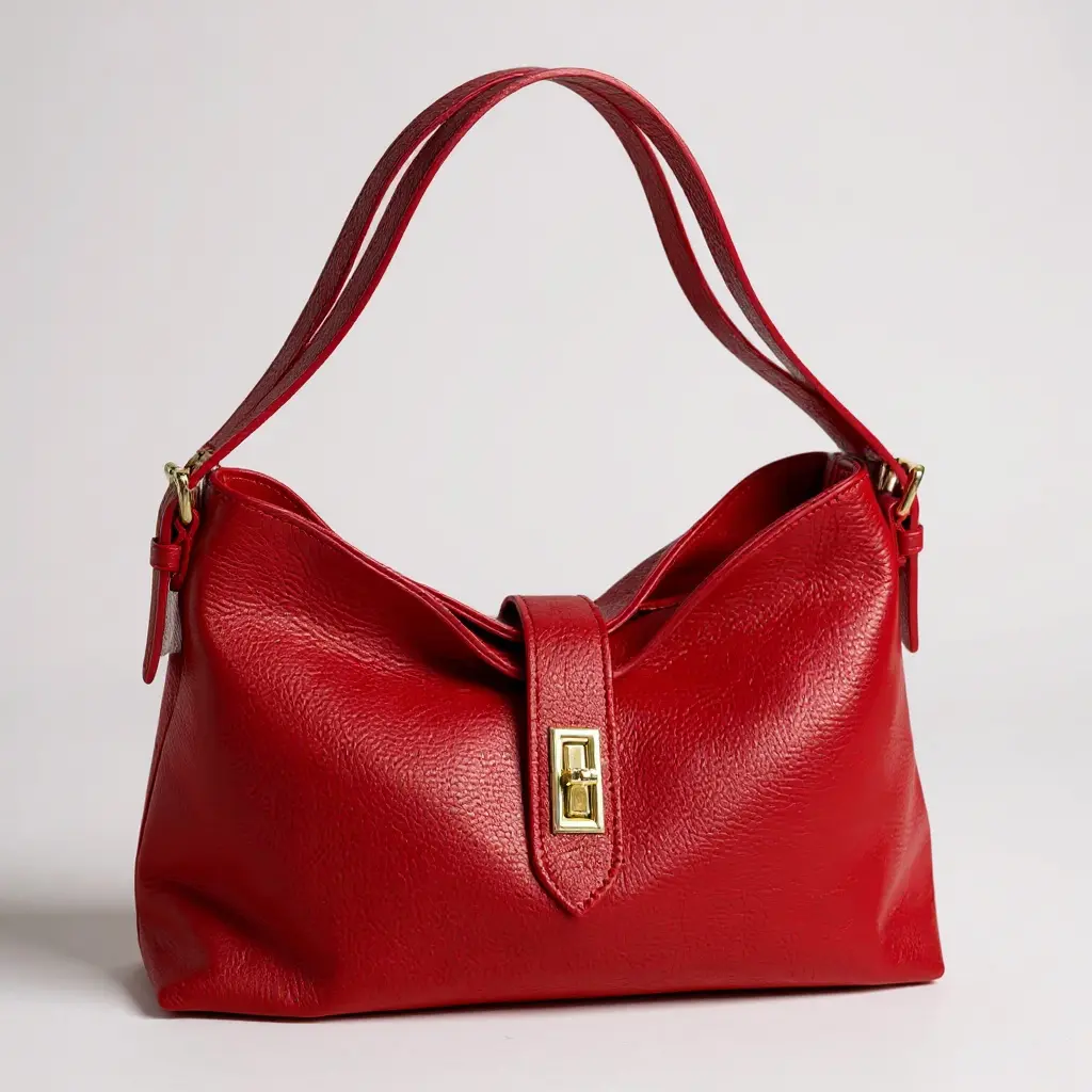 THE CLARA LEATHER SLOUCH BAG