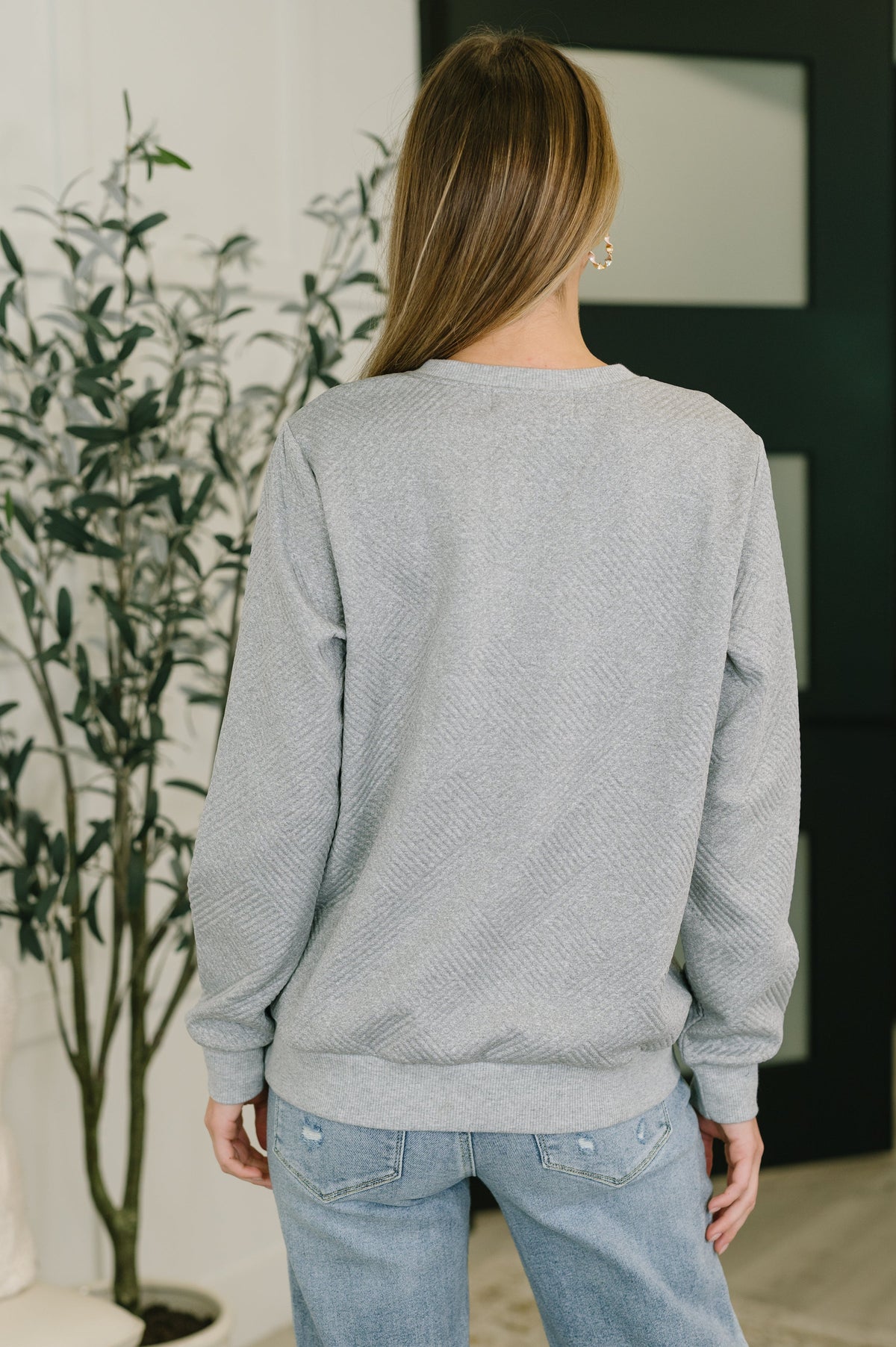 Early Day Quilted Half Zip Pullover - The GlamBox Jewels Boutique