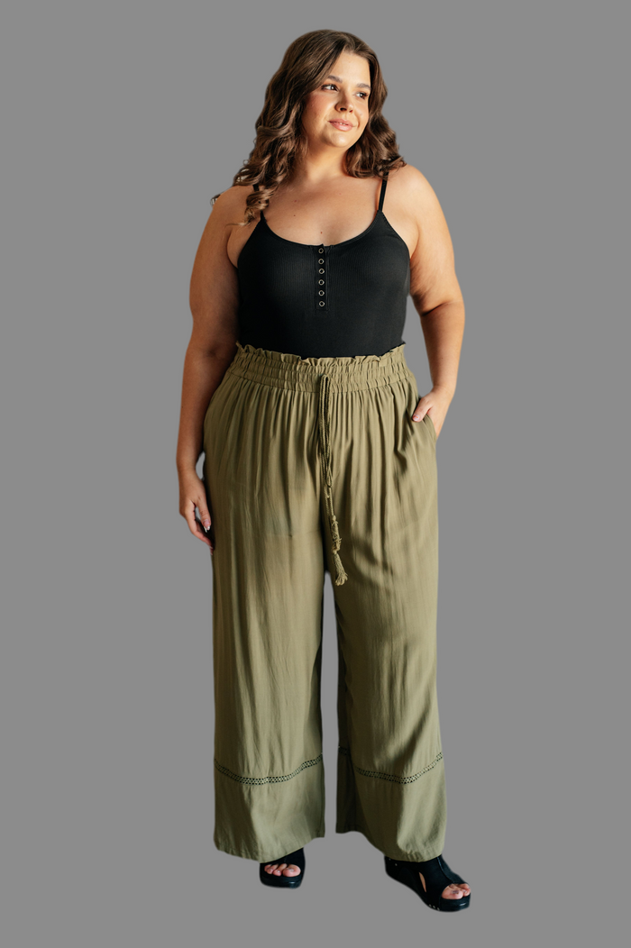 Exciting Escapade Wide Leg Pants