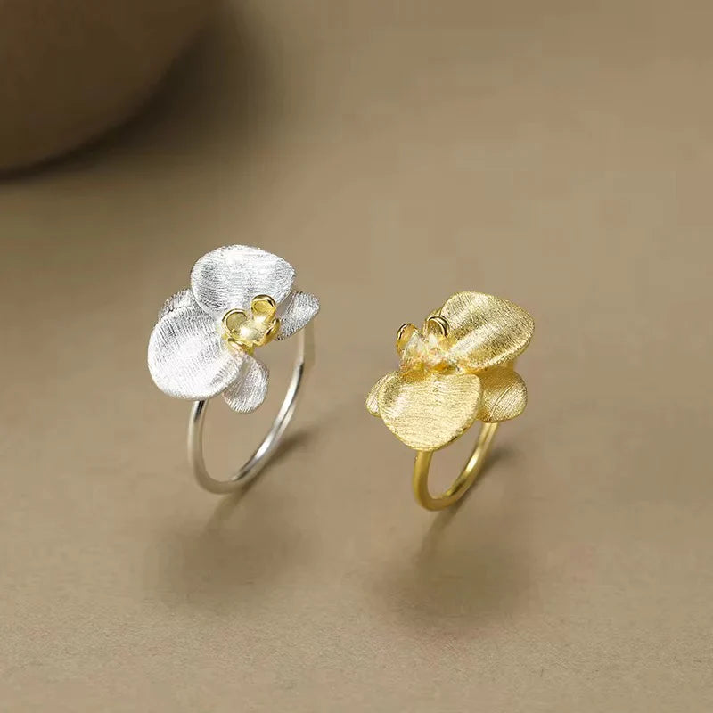Orchid Flower Ring