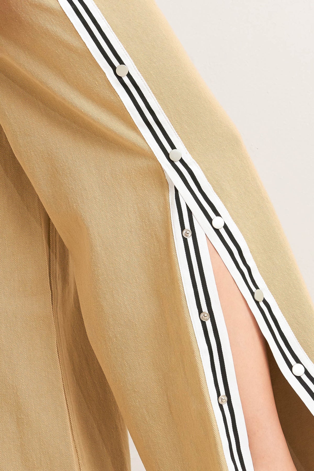 ELEGANT ELEVATION WOVEN TWILL PANTS