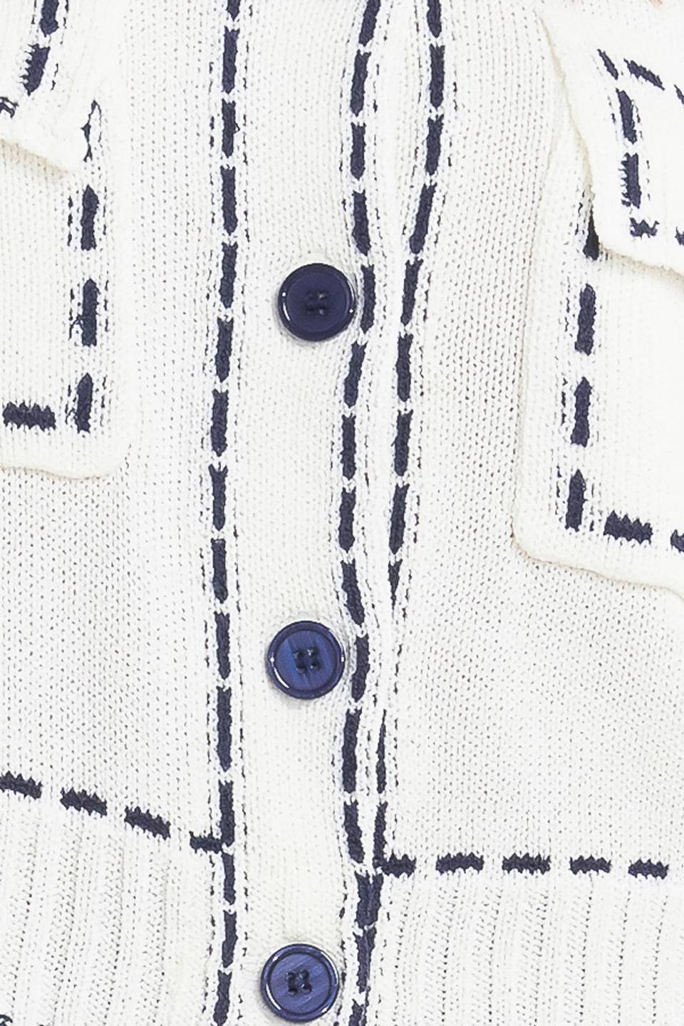 MONO FRAME SWEATER KNIT TOP