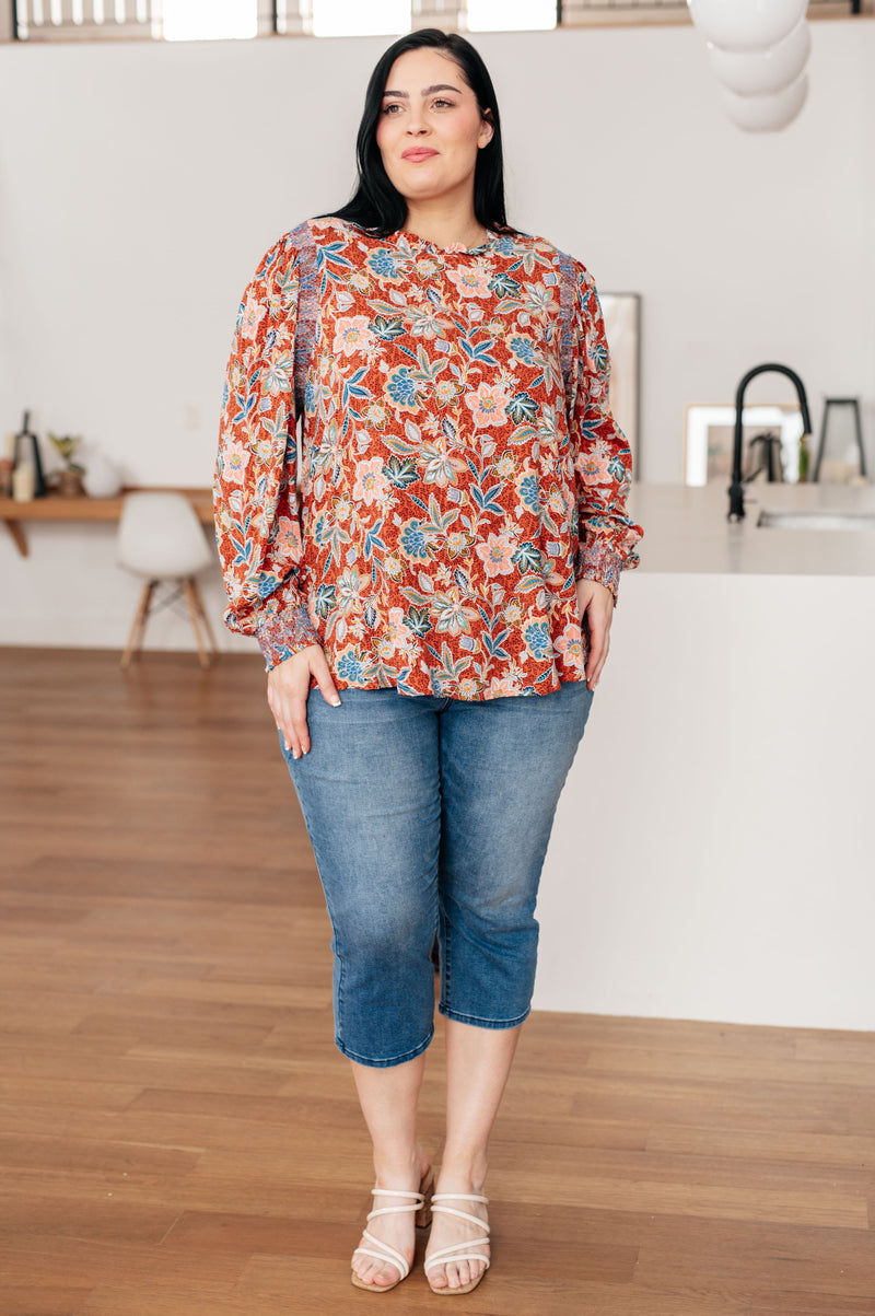 Blusa Floral Delight