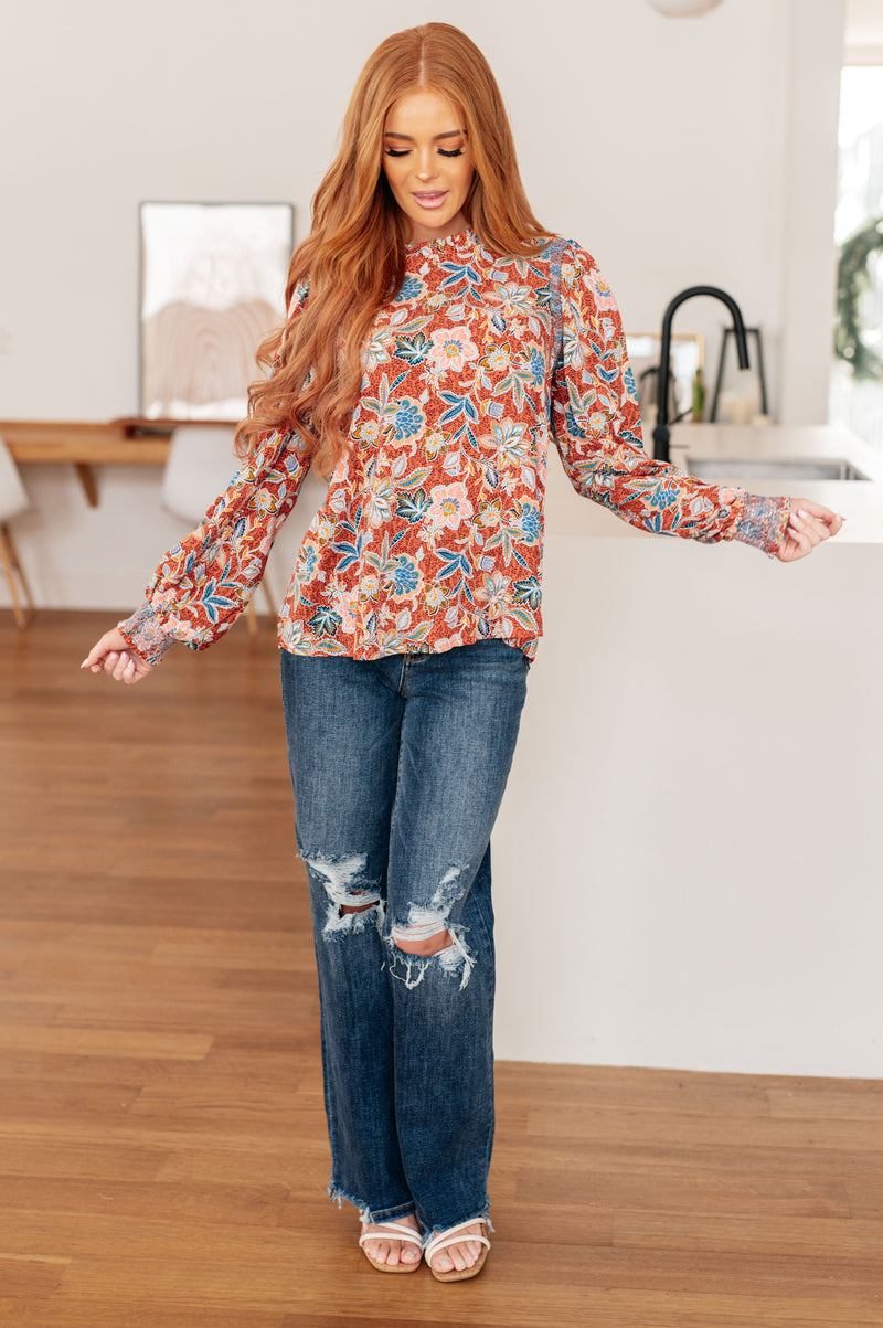 Blusa Floral Delight