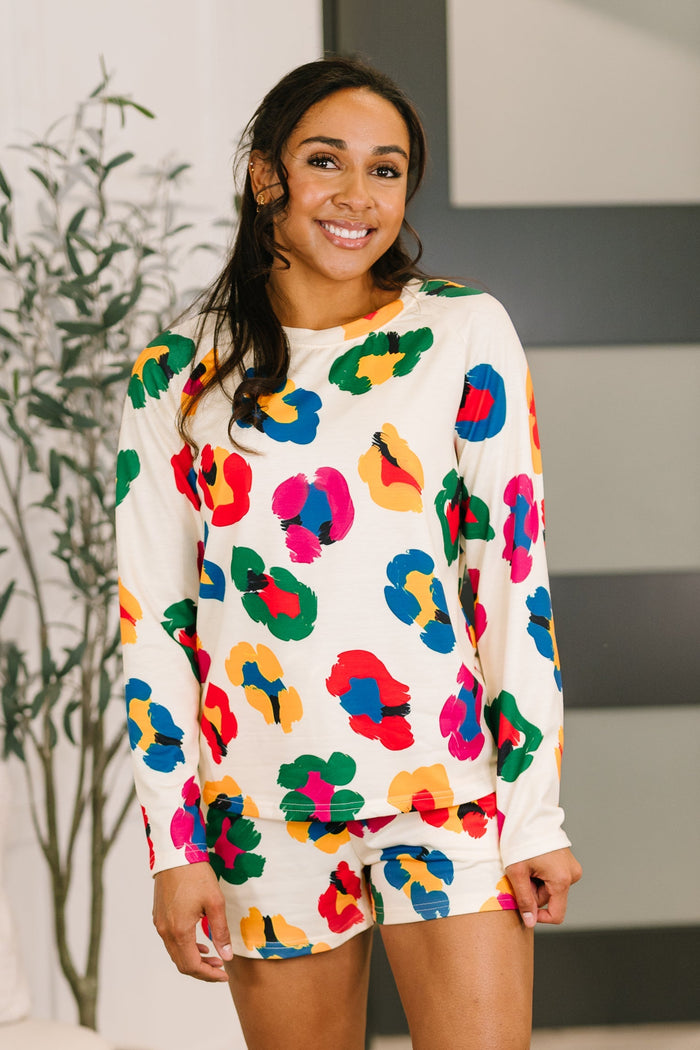 Forever Young Floral Top and Shorts Set - The GlamBox Jewels Boutique