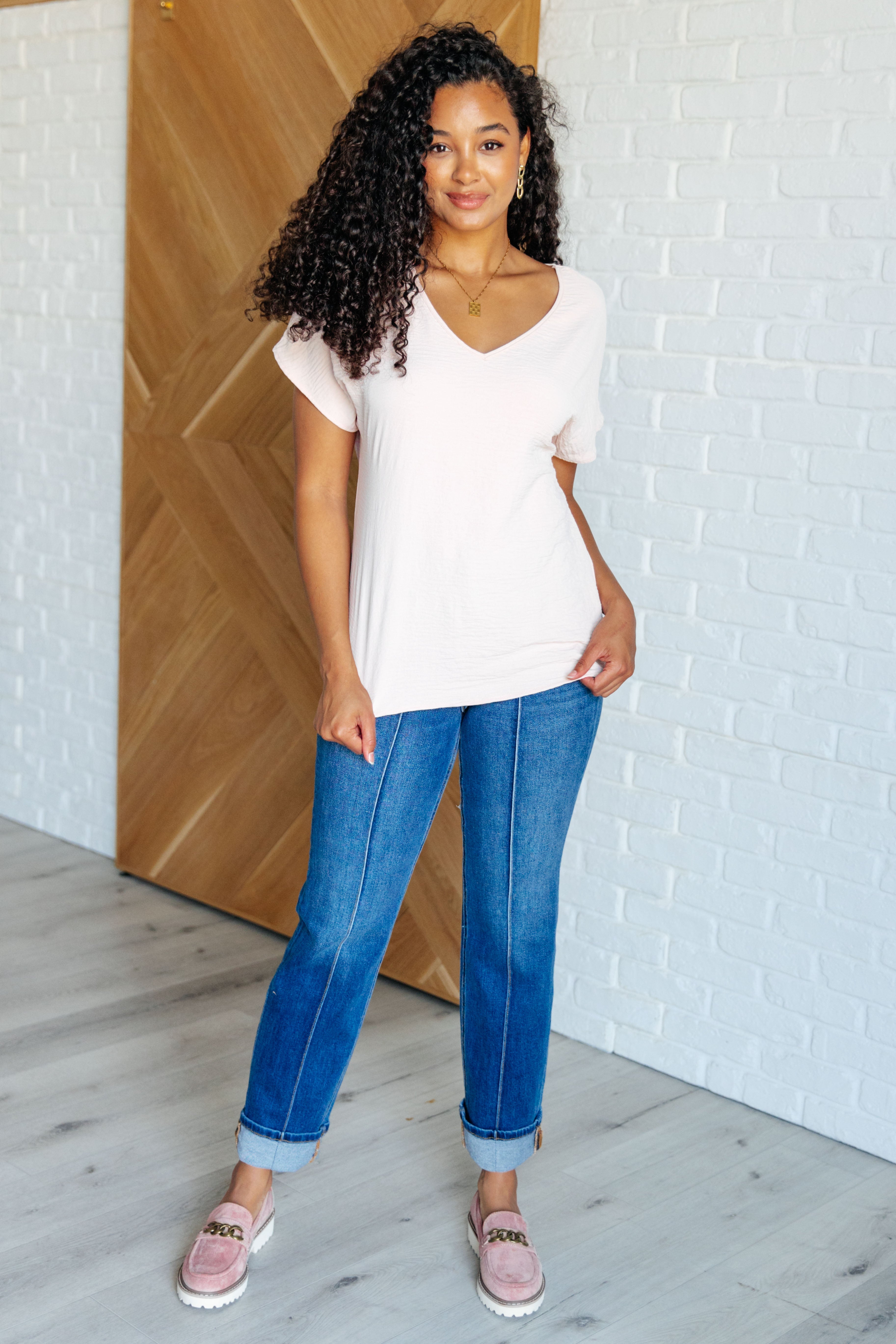 Frequently Asked Questions V-Neck Top