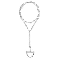 Stirrup Chain Necklace