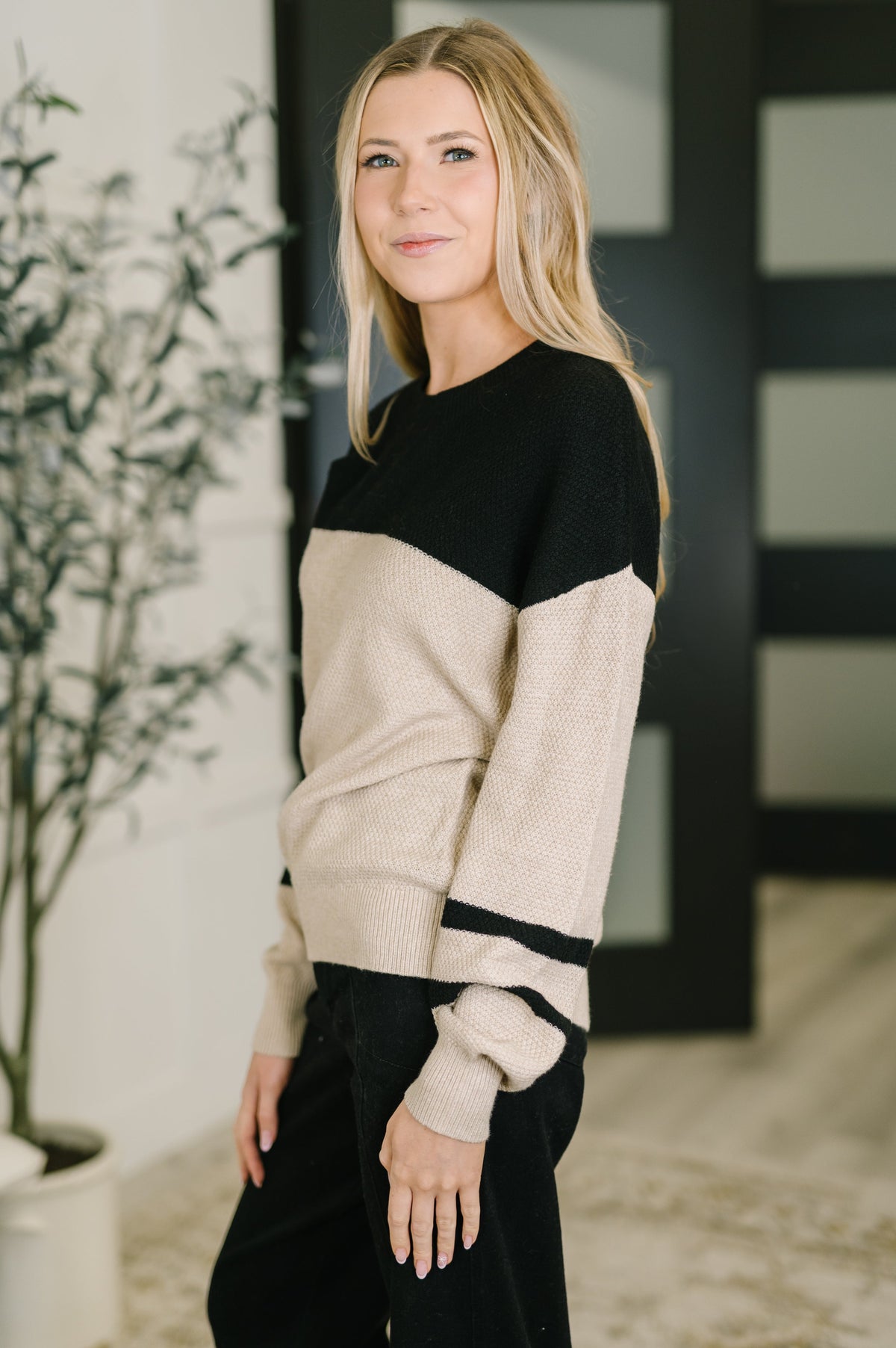 Girl of Your Dreams Textured Knit Pullover