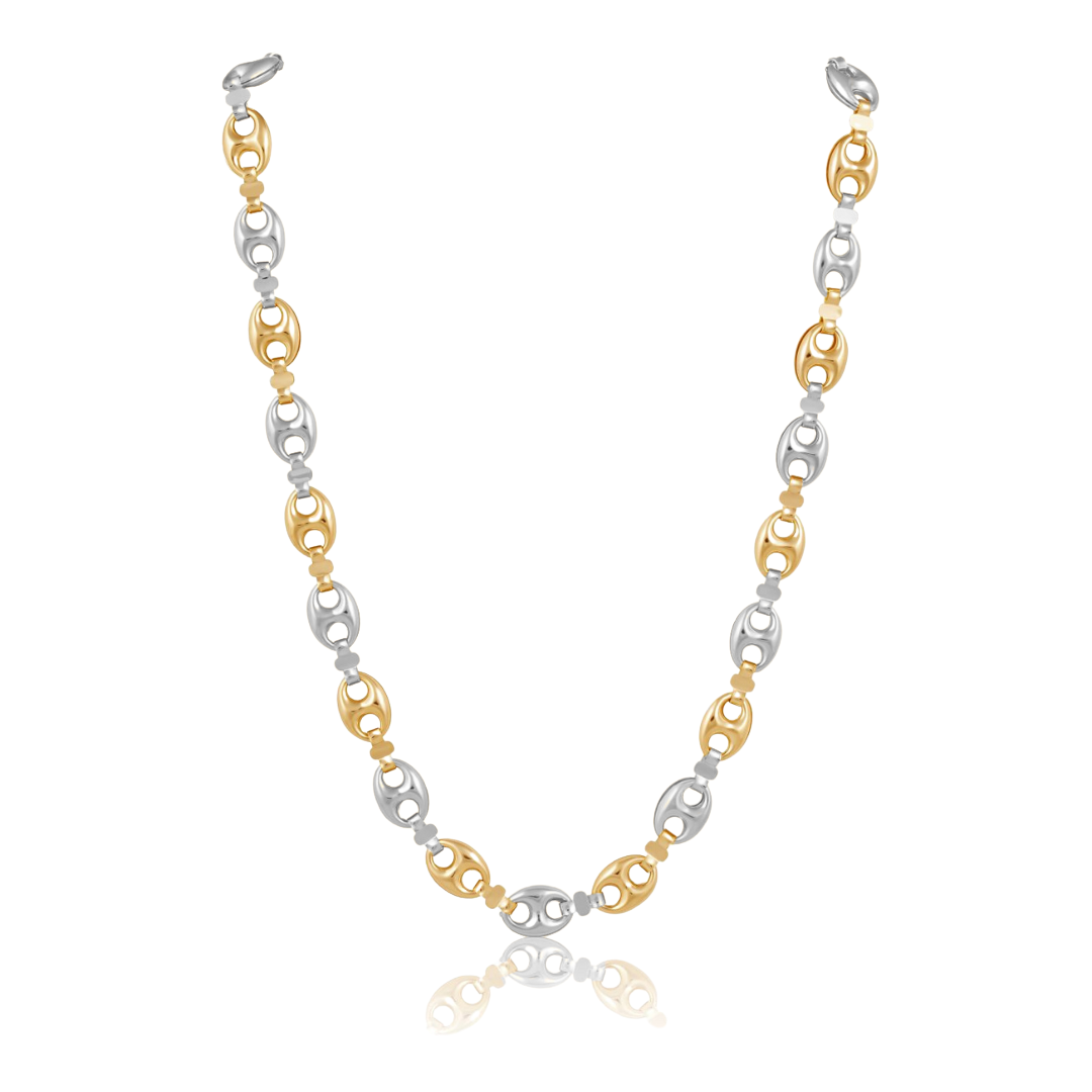 Roxanne Chain Necklace Two Tone