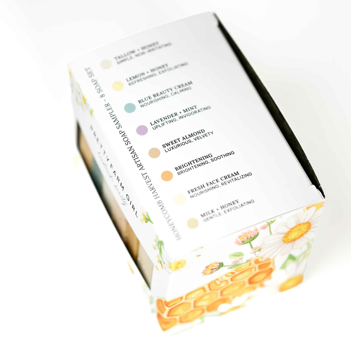 Honeycomb Harvest  Goat Milk & Tallow Soap Sampler - The GlamBox Jewels Boutique