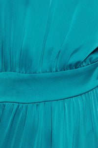 PETAL PROWESS WOVEN MIDI DRESS