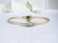Birthstone Solitaire Bracelet