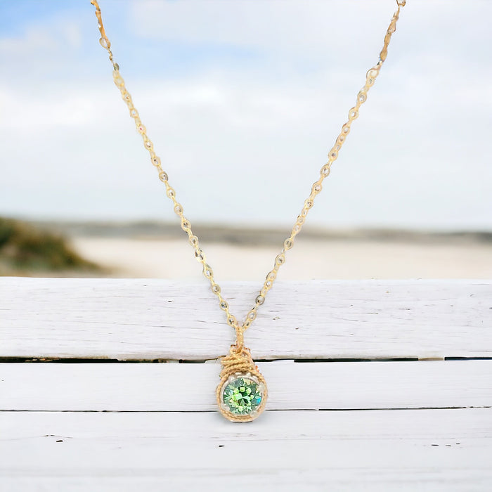 Birthstone Color Necklace