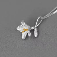 Lily Blossom Pendant Necklace