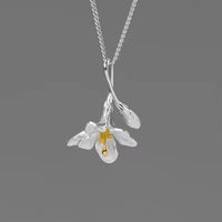Lily Blossom Pendant Necklace