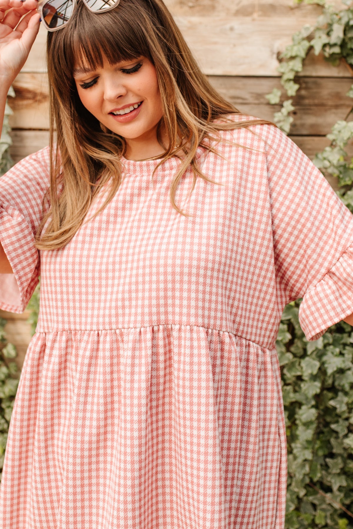 Elegant "Best Is Yet To Come" dress by Ave Shops, showcasing a stylish, flowing dress with a flattering fit and trendy design.