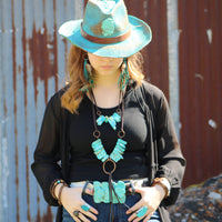 Genuine Labradorite Ring set in Antique Copper 012x