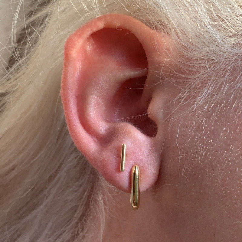 Juego de aros ovalados