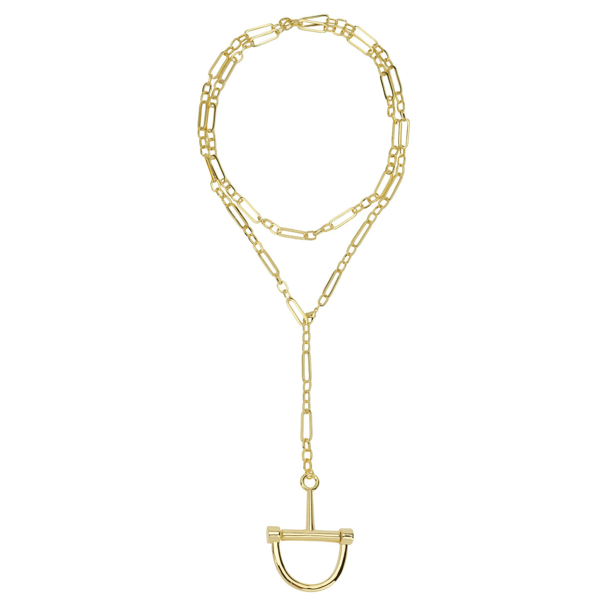 Stirrup Chain Necklace