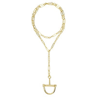 Stirrup Chain Necklace