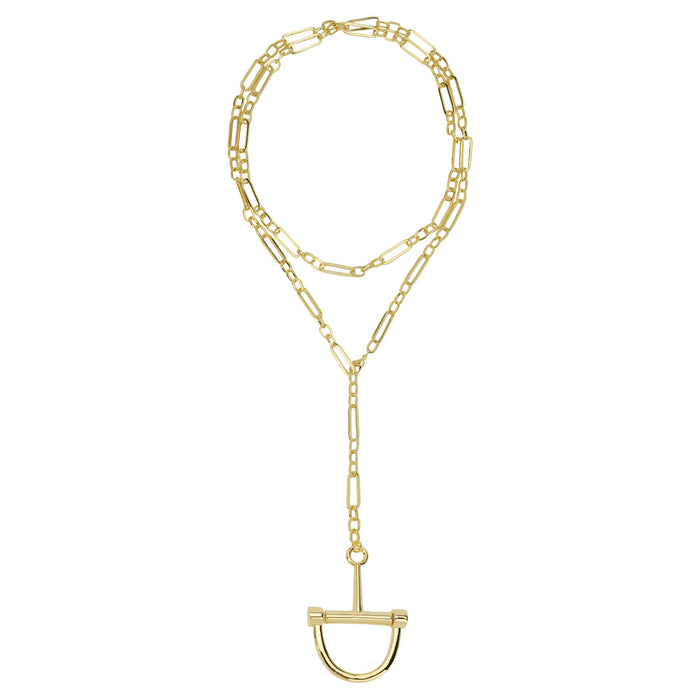 Stirrup Chain Necklace