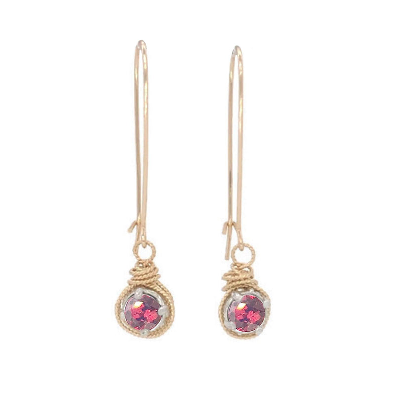 Birthstone Color Earrings