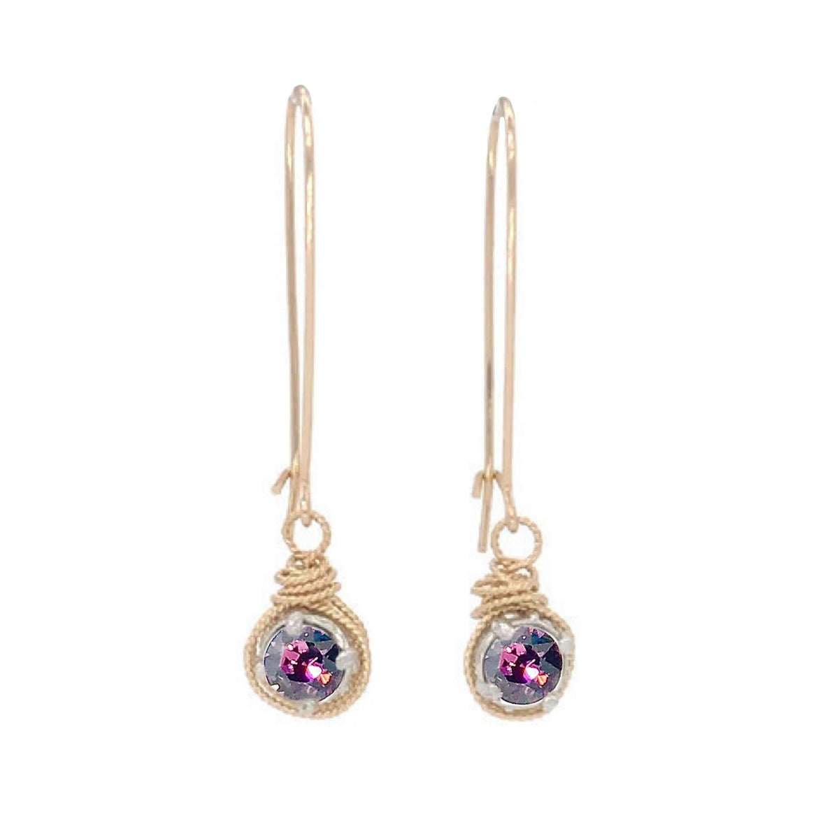 Birthstone Color Earrings