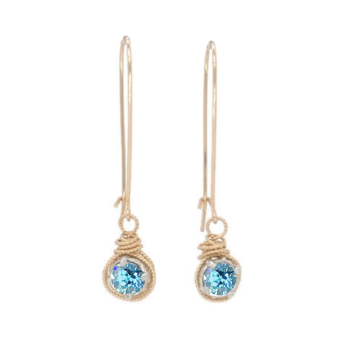 Birthstone Color Earrings