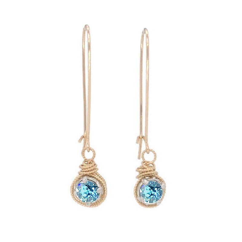 Birthstone Color Earrings