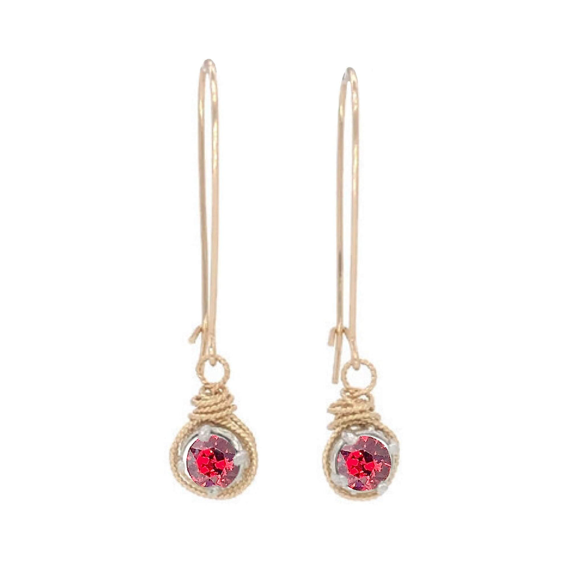 Birthstone Color Earrings