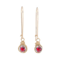 Birthstone Color Earrings