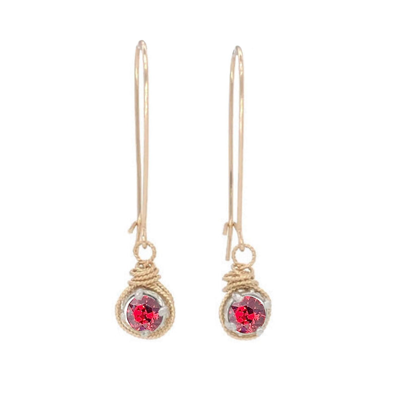 Birthstone Color Earrings