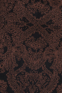 GOTHIC MUSE JACQUARD SWEATER MIDI DRESS