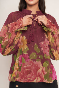 Top tejido Flora Romantica