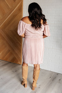Aesthetic balloon sleeve dress by Ave Shops featuring a stylish, flowy design with puffed sleeves and a fitted waist.